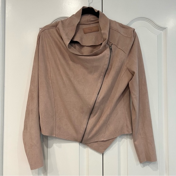 BlankNYC Faux Suede Pink Jacket Size M - Picture 4 of 9